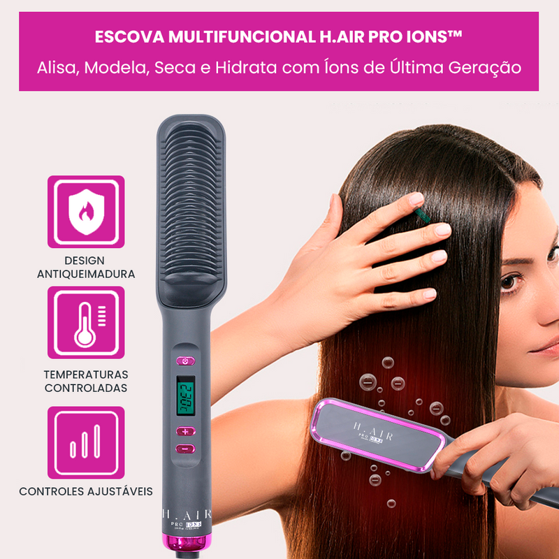 Escova Alisadora StacyHair