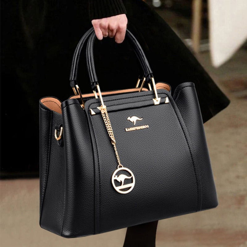 Bolsa Luxo Feminina de Couro Legítimo