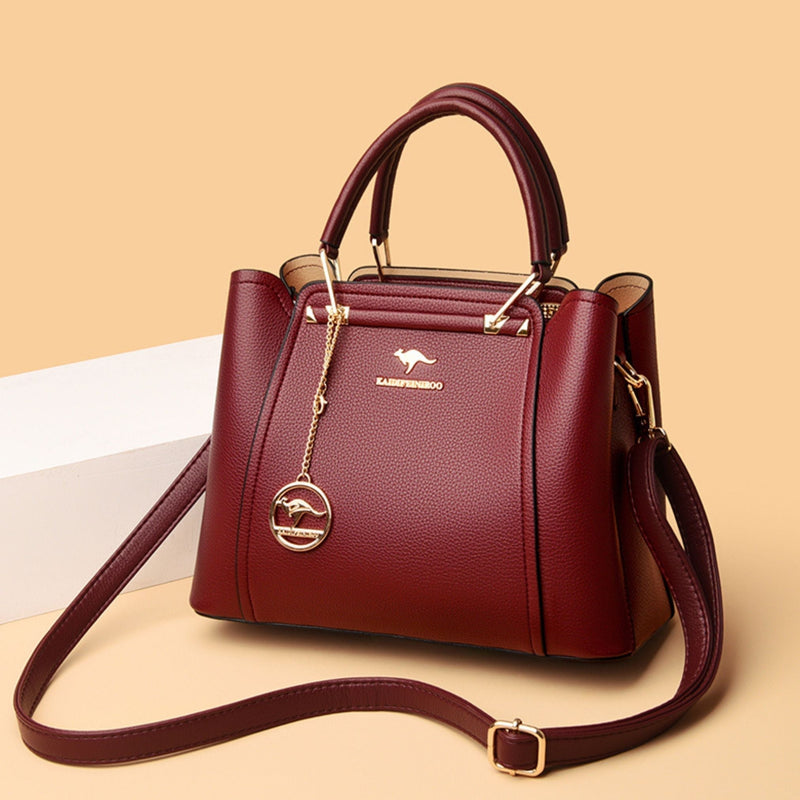Bolsa Luxo Feminina de Couro Legítimo