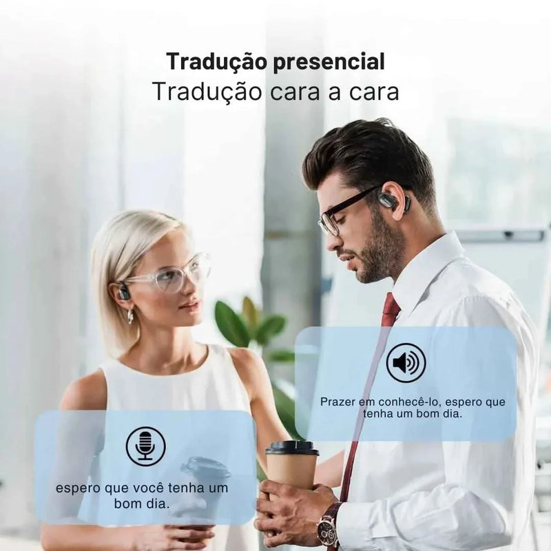 Fone Tradutor Bluetooth | Tradução em Tempo Real