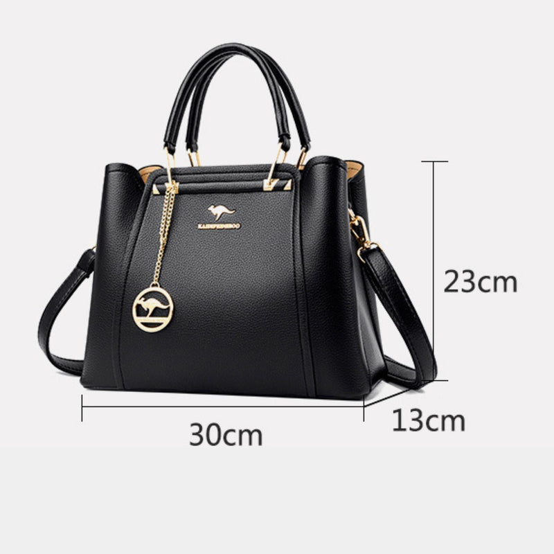 Bolsa Luxo Feminina de Couro Legítimo