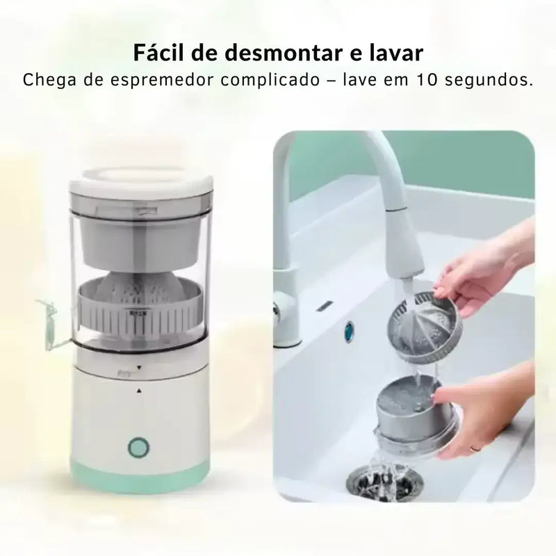 Espremedor de Frutas Elétrico Portátil USB | Seus Sucos em Segundos