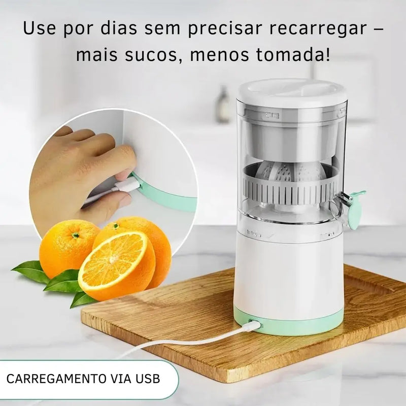 Espremedor de Frutas Elétrico Portátil USB | Seus Sucos em Segundos