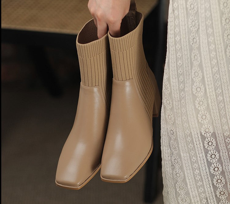 Dallas Bota Feminina Texana Western Cano Curto com Malha | Conforto e Estilo no Seu Dia a Dia