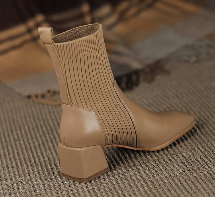 Dallas Bota Feminina Texana Western Cano Curto com Malha | Conforto e Estilo no Seu Dia a Dia