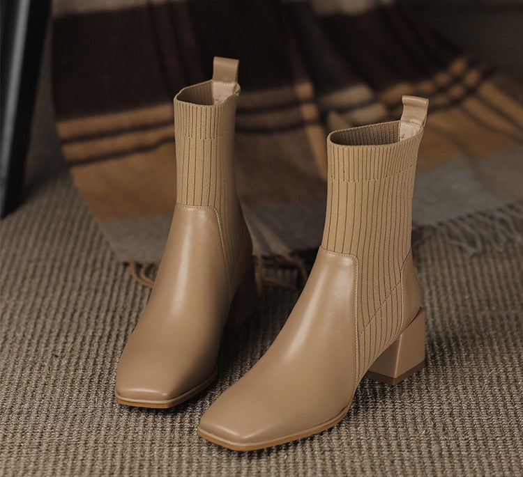 Dallas Bota Feminina Texana Western Cano Curto com Malha | Conforto e Estilo no Seu Dia a Dia