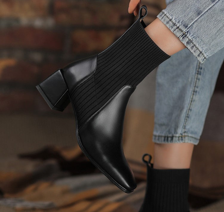 Dallas Bota Feminina Texana Western Cano Curto com Malha | Conforto e Estilo no Seu Dia a Dia