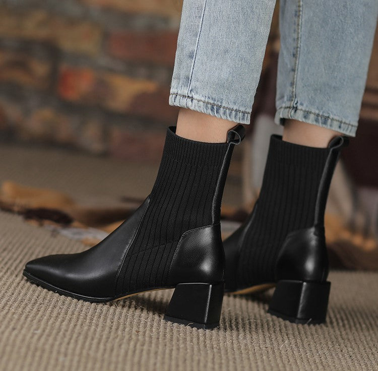 Dallas Bota Feminina Texana Western Cano Curto com Malha | Conforto e Estilo no Seu Dia a Dia