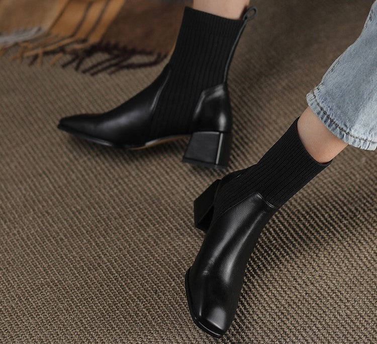 Dallas Bota Feminina Texana Western Cano Curto com Malha | Conforto e Estilo no Seu Dia a Dia