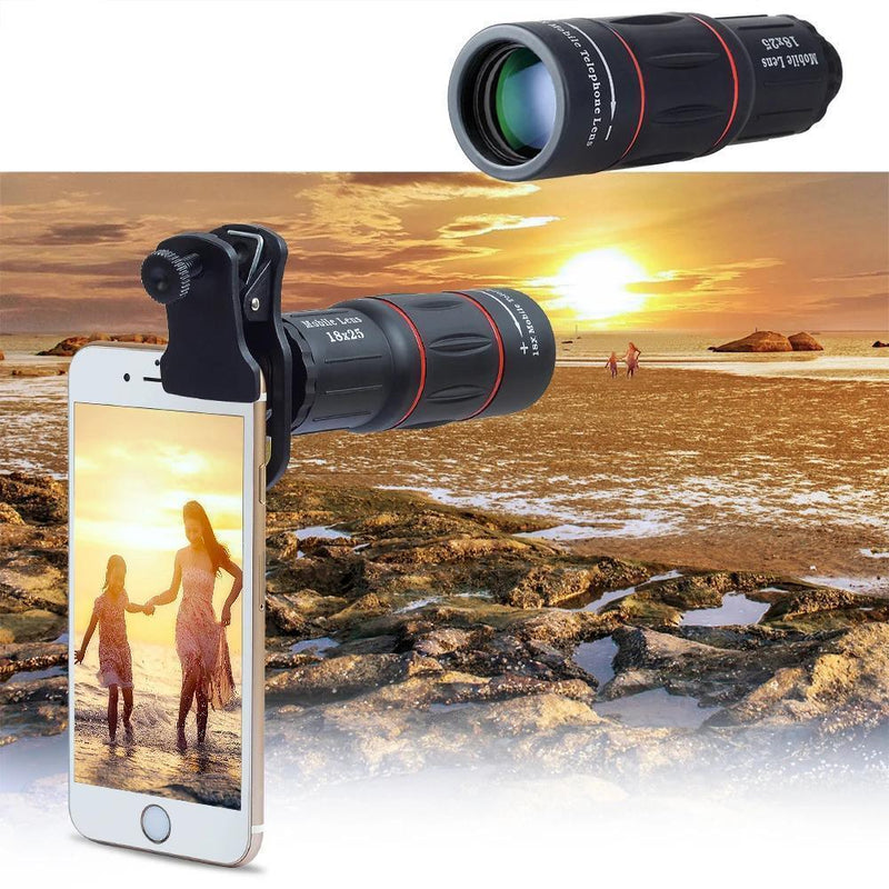 Lente Luneta Universal Para Celular | Zoom 18x Profissional