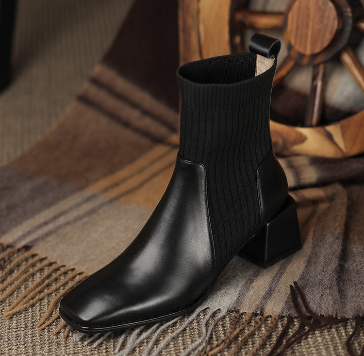 Dallas Bota Feminina Texana Western Cano Curto com Malha | Conforto e Estilo no Seu Dia a Dia
