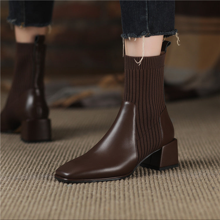 Dallas Bota Feminina Texana Western Cano Curto com Malha | Conforto e Estilo no Seu Dia a Dia