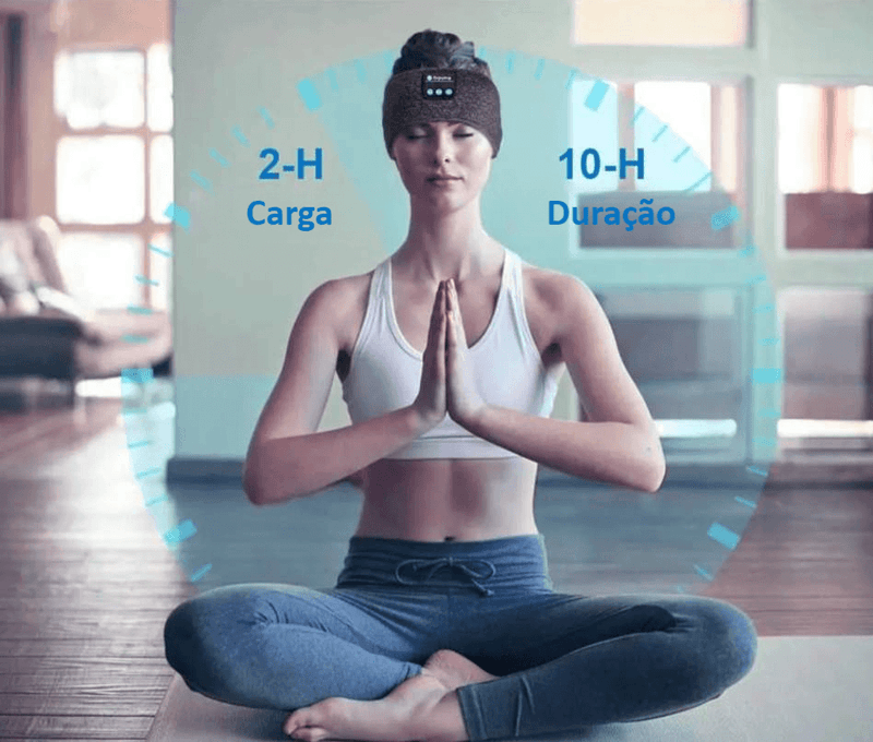 Fones de Ouvido Pod Sleep | Bandana Bluetooth