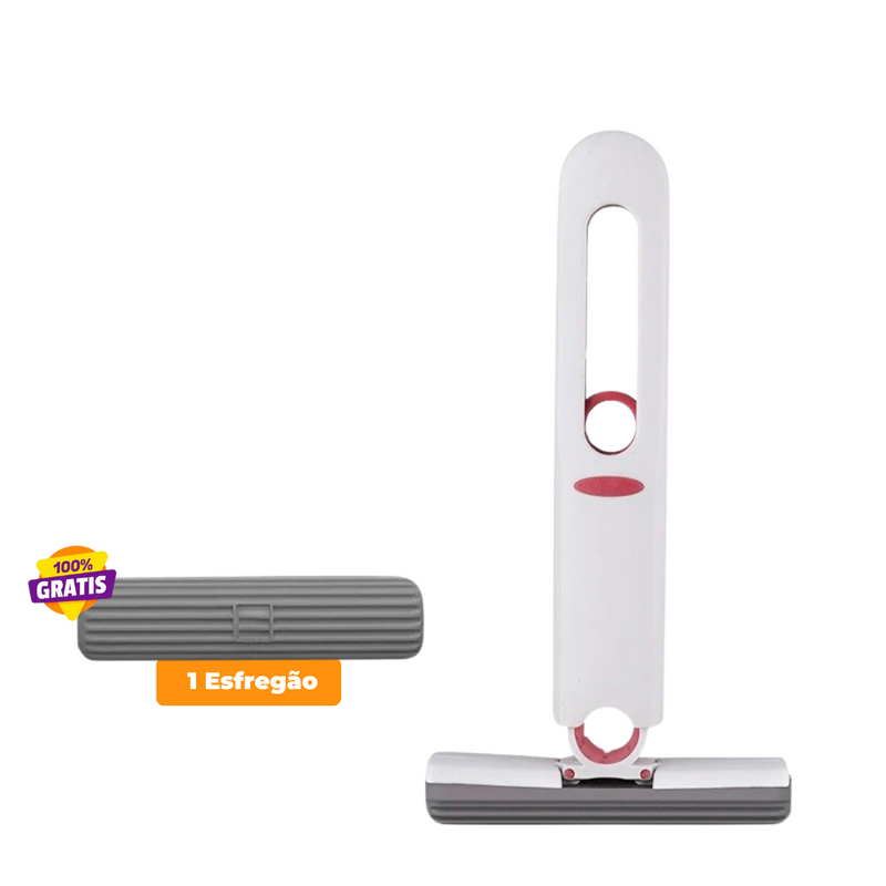 Mini Mop Mágico de Limpeza | Com Sistema Seca Fácil