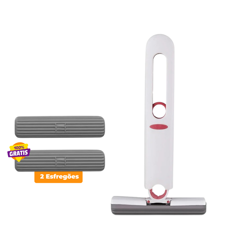 Mini Mop Mágico de Limpeza | Com Sistema Seca Fácil