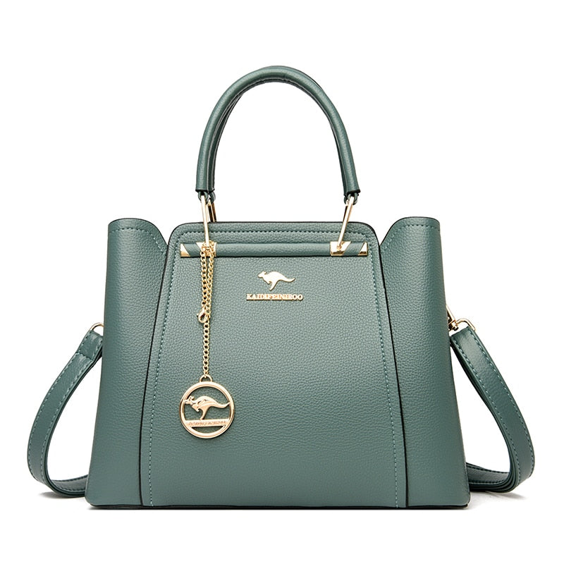 Bolsa Luxo Feminina de Couro Legítimo