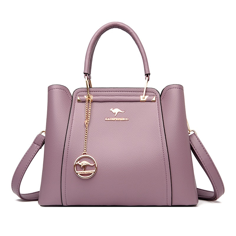 Bolsa Luxo Feminina de Couro Legítimo
