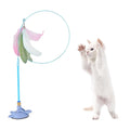 Brinquedo Interativo para Gatos com Ventosa - Diversão e Alívio de Ansiedade para Seu Pet!