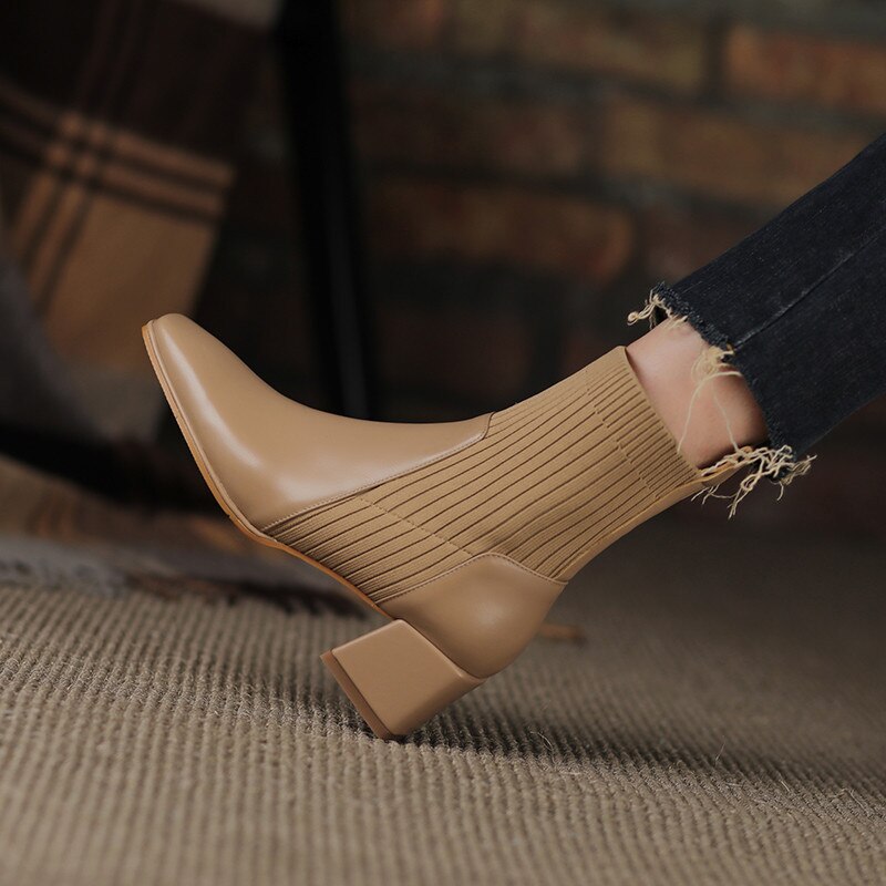 Dallas Bota Feminina Texana Western Cano Curto com Malha | Conforto e Estilo no Seu Dia a Dia