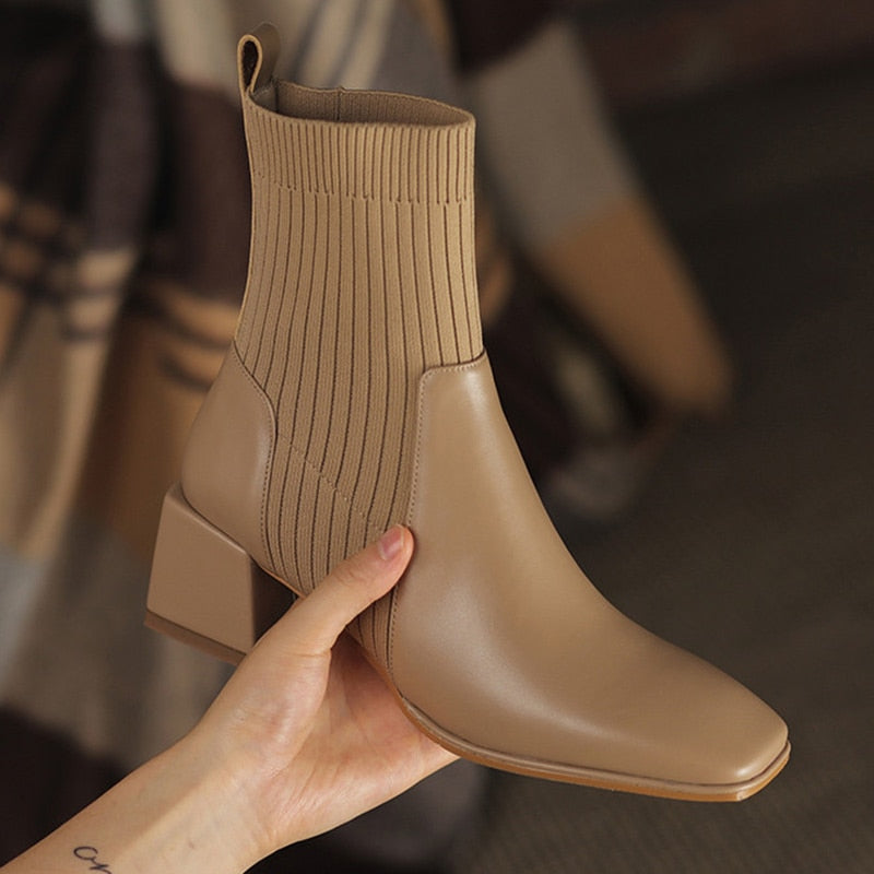 Dallas Bota Feminina Texana Western Cano Curto com Malha | Conforto e Estilo no Seu Dia a Dia