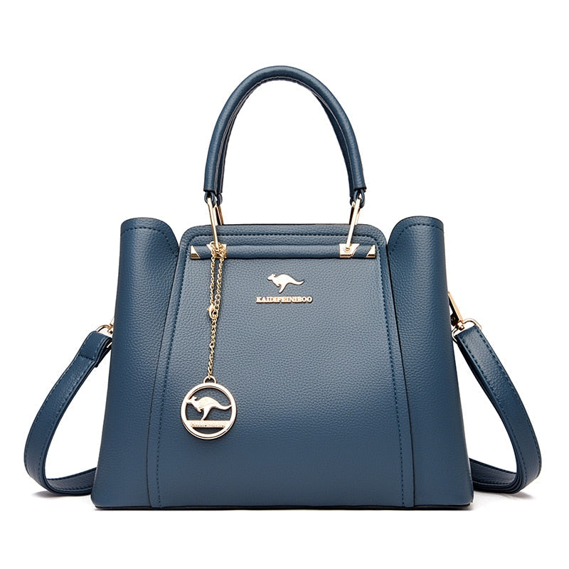Bolsa Luxo Feminina de Couro Legítimo