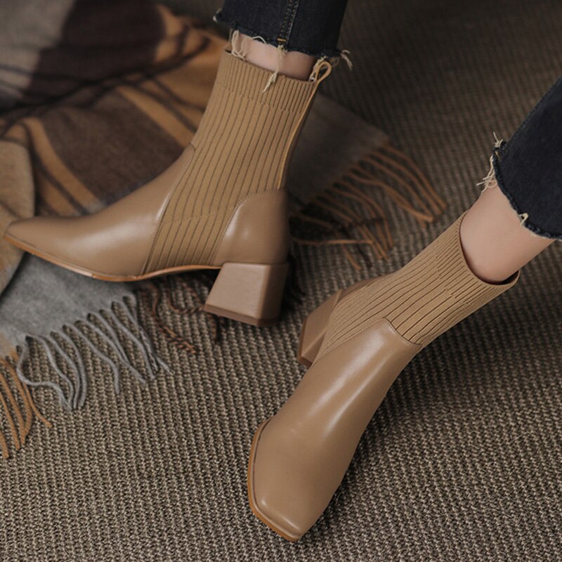 Dallas Bota Feminina Texana Western Cano Curto com Malha | Conforto e Estilo no Seu Dia a Dia