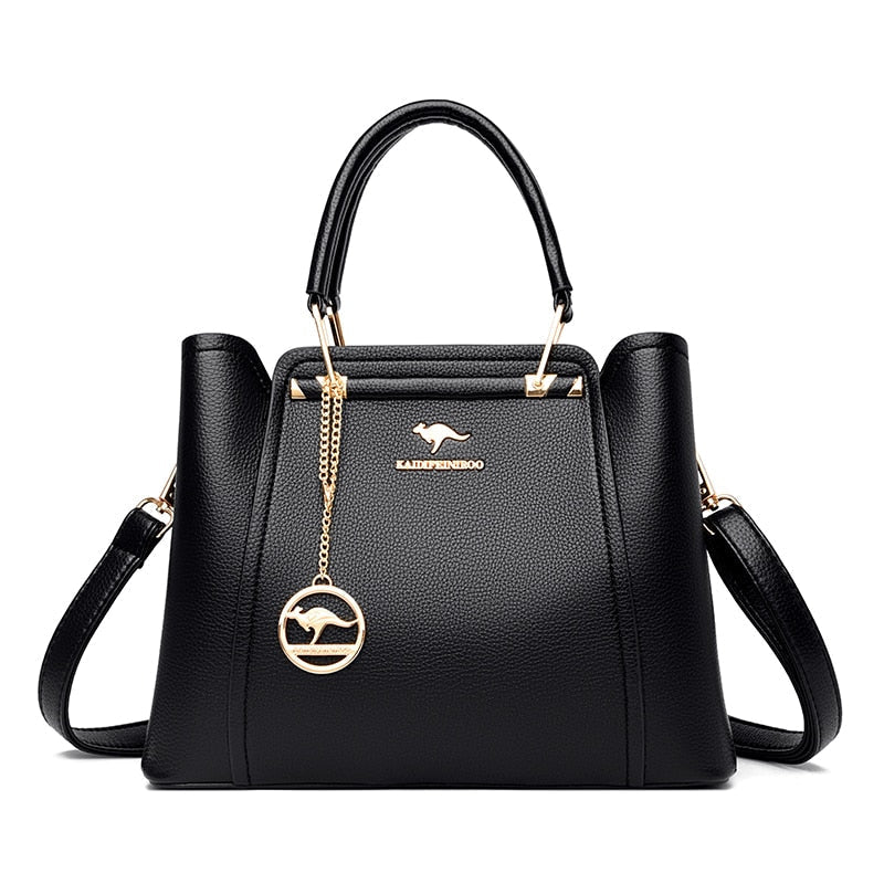 Bolsa Luxo Feminina de Couro Legítimo