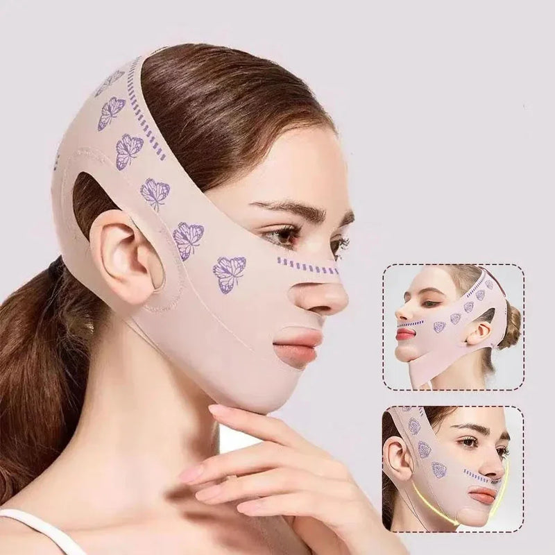 Face Slim - Máscara de Contorno Facial - Afina, Modela o Rosto e Reduz Papada