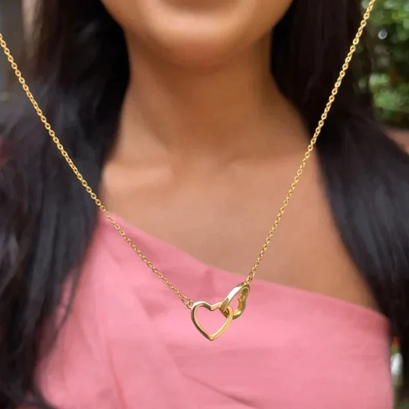 Caixa Rotativa Rosa Eterna - Com Colar de Coração Personalizado
