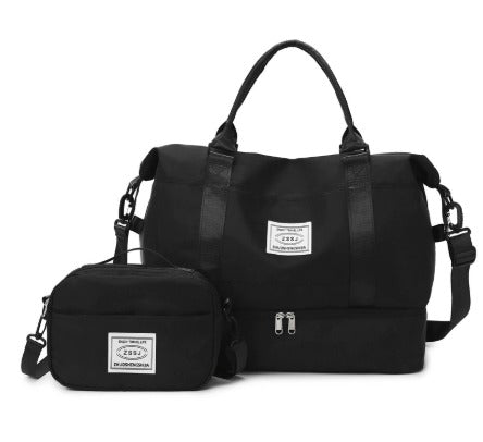 Bolsa-Mala Impermeável com Bolsos Multifuncionais | Elegância Urbana + Brinde