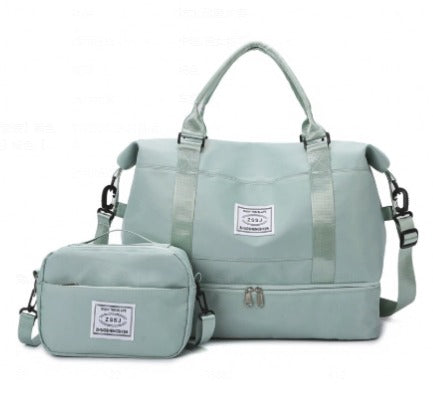 Bolsa-Mala Impermeável com Bolsos Multifuncionais | Elegância Urbana + Brinde