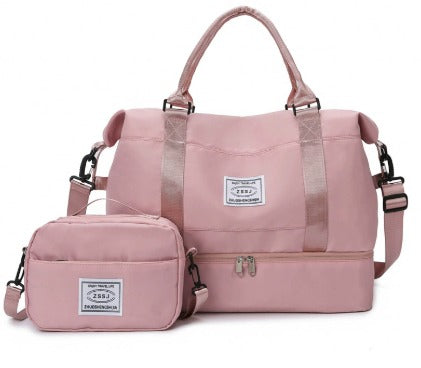Bolsa-Mala Impermeável com Bolsos Multifuncionais | Elegância Urbana + Brinde