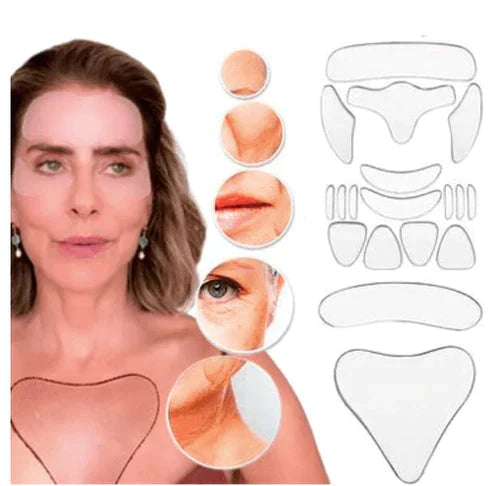 Adesivos de Silicone Soft Lifting | Anti Rugas e Linhas de Expressão