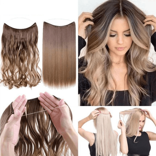 Aplique Fio de Cabelo Invisível