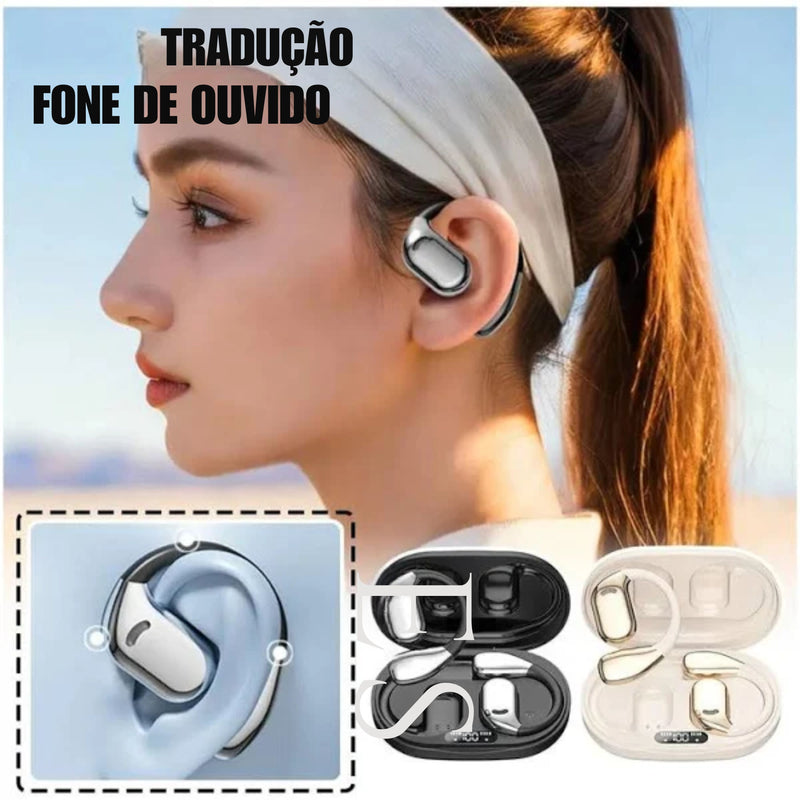 Fones de Ouvidos Tradutores AI em Tempo Real 144 Idiomas | Gravidade Zero