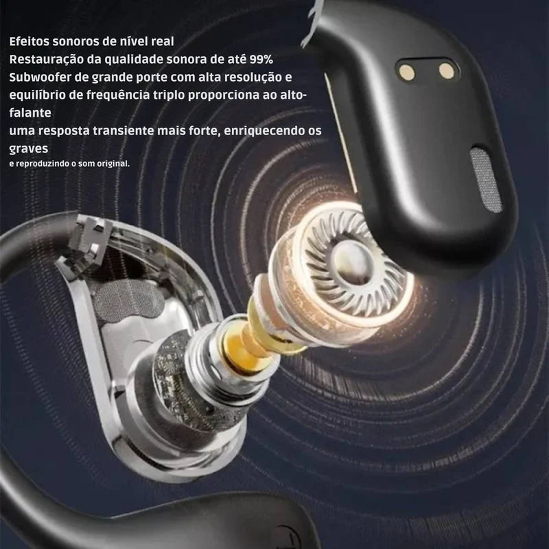 Fones de Ouvidos Tradutores AI em Tempo Real 144 Idiomas | Gravidade Zero