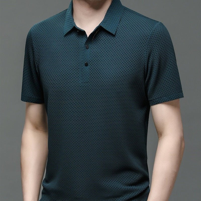 Camisa Polo Masculina Seda Gelo - Tecnologia Respirável