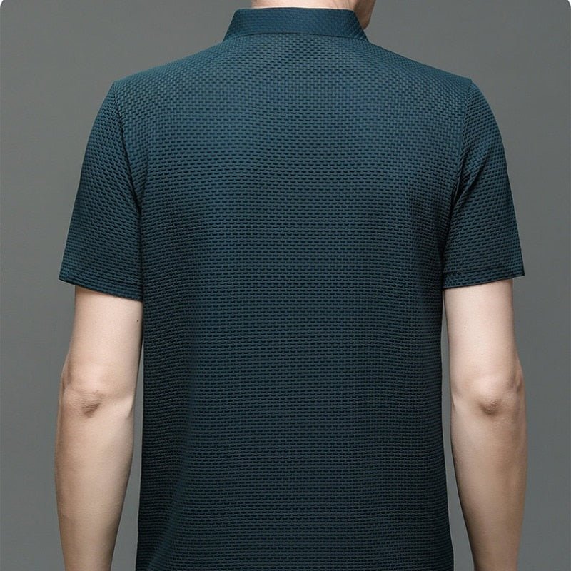 Camisa Polo Masculina Seda Gelo - Tecnologia Respirável
